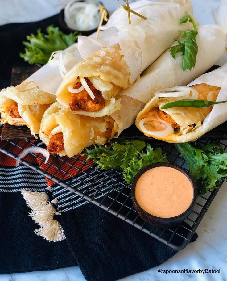 Malai Boti Roll 