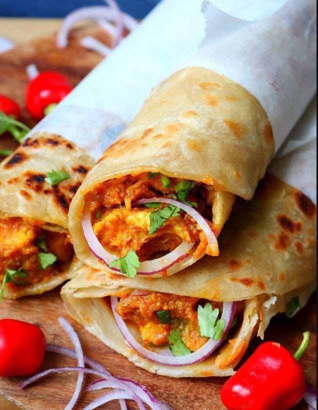 Chicken Boti Roll